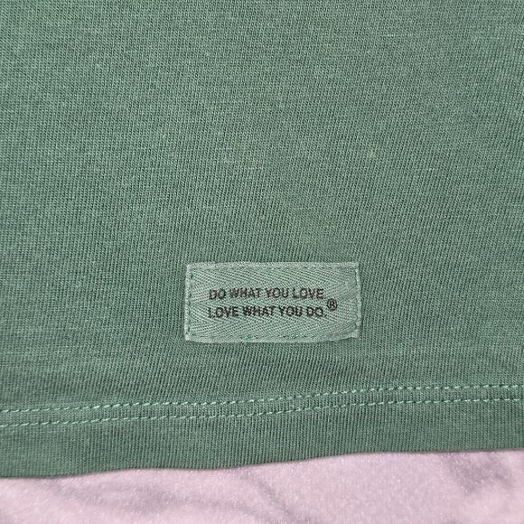 Life is Good Classic Fit Crusher Tee "Don't Moose with Me" Green Size M Women's - Picture 4 of 7